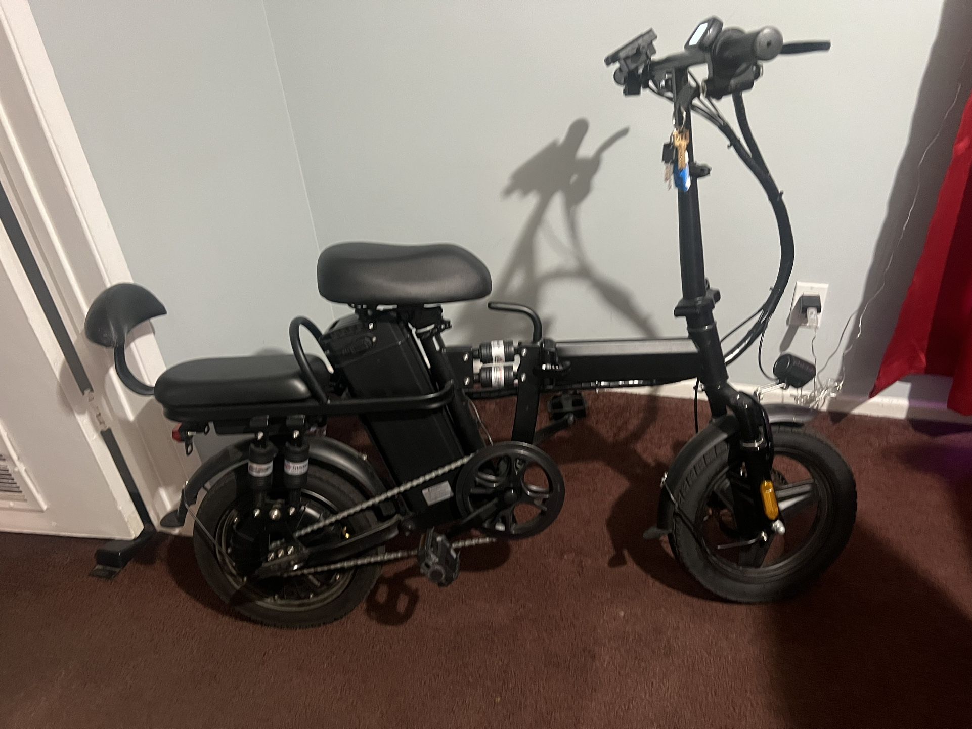 small folding e bike