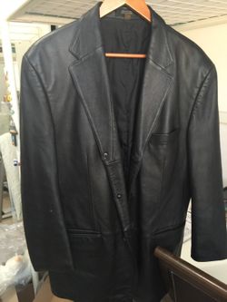 Leather jacket