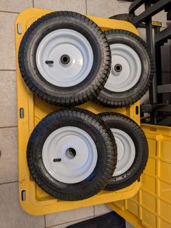 Tires For Ride On Lawn Mower Or Wagon 