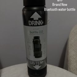 24 Oz Bluetooth Water Bottle 
