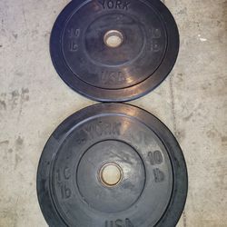 Olympic Bumper Plates-10lbs Cash or Zelle