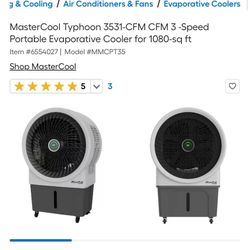 Mastercool  Typhoon Brand New Never Used 