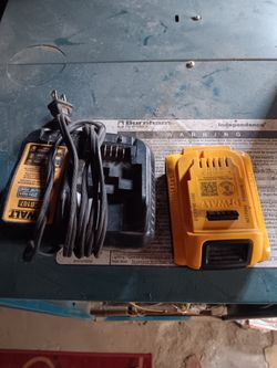 DeWalt 20V MAX battery and charger. 