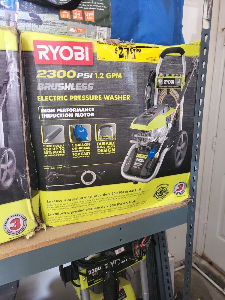 Ryobi Pressure Washer 