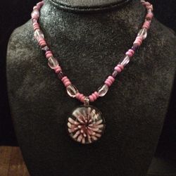 Amethyst Crystal Necklace