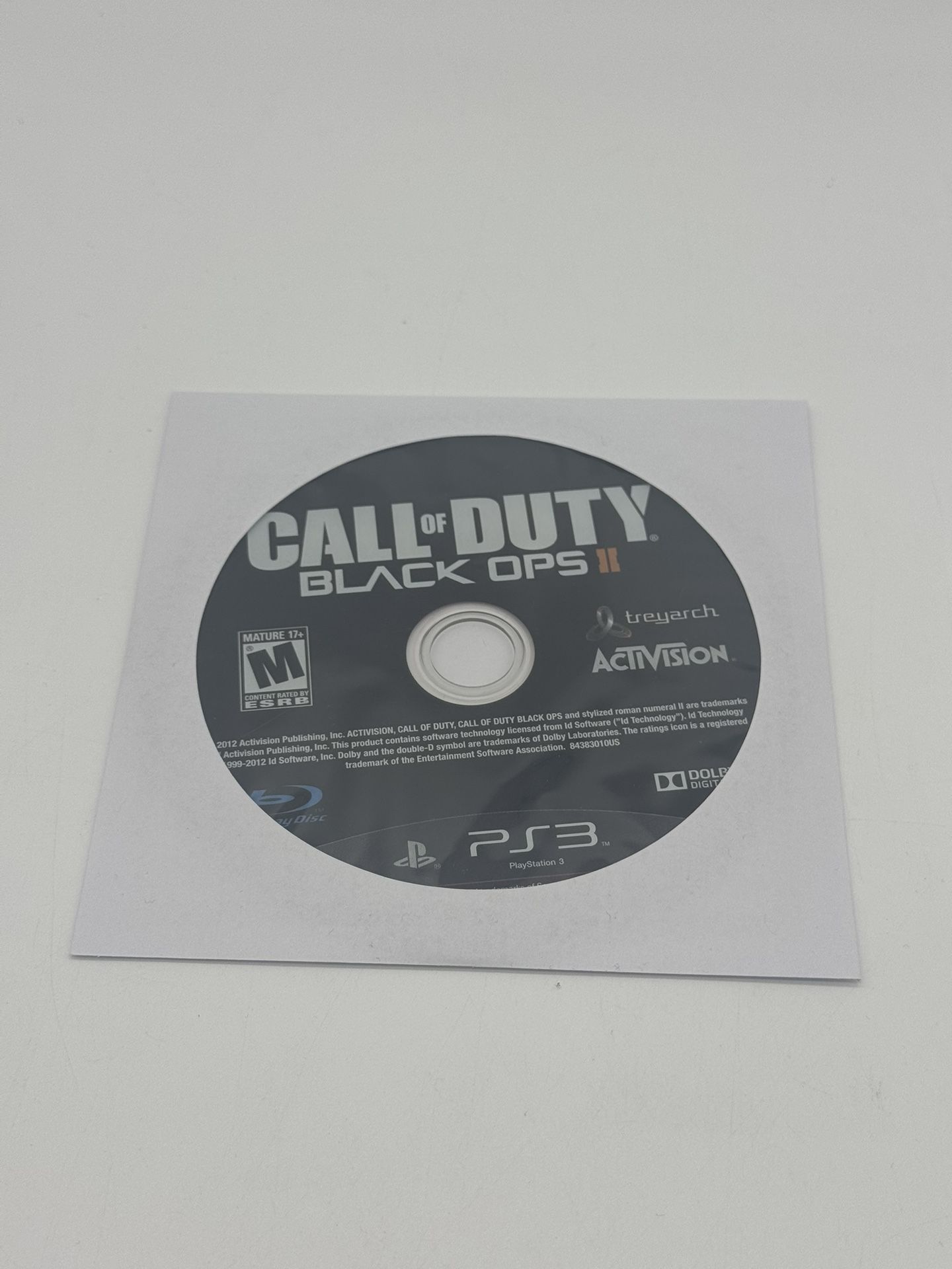 Call of Duty: Black Ops 2 II (Sony PlayStation 3, PS3) Disc Only Tested