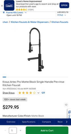 Chef Style Faucet