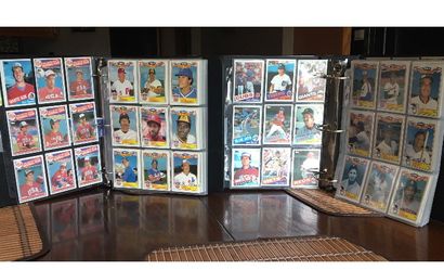 Baseball card collection