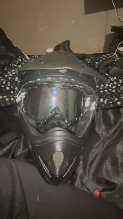 Helmet with googles bundle