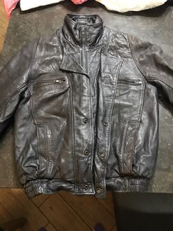 Genuine leather jacket