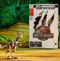 SDCC 2026 MATTEL Jurassic World Hammond Collection 25th Comic-Style Velociraptor