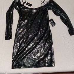 Express Sequin Dress NEW