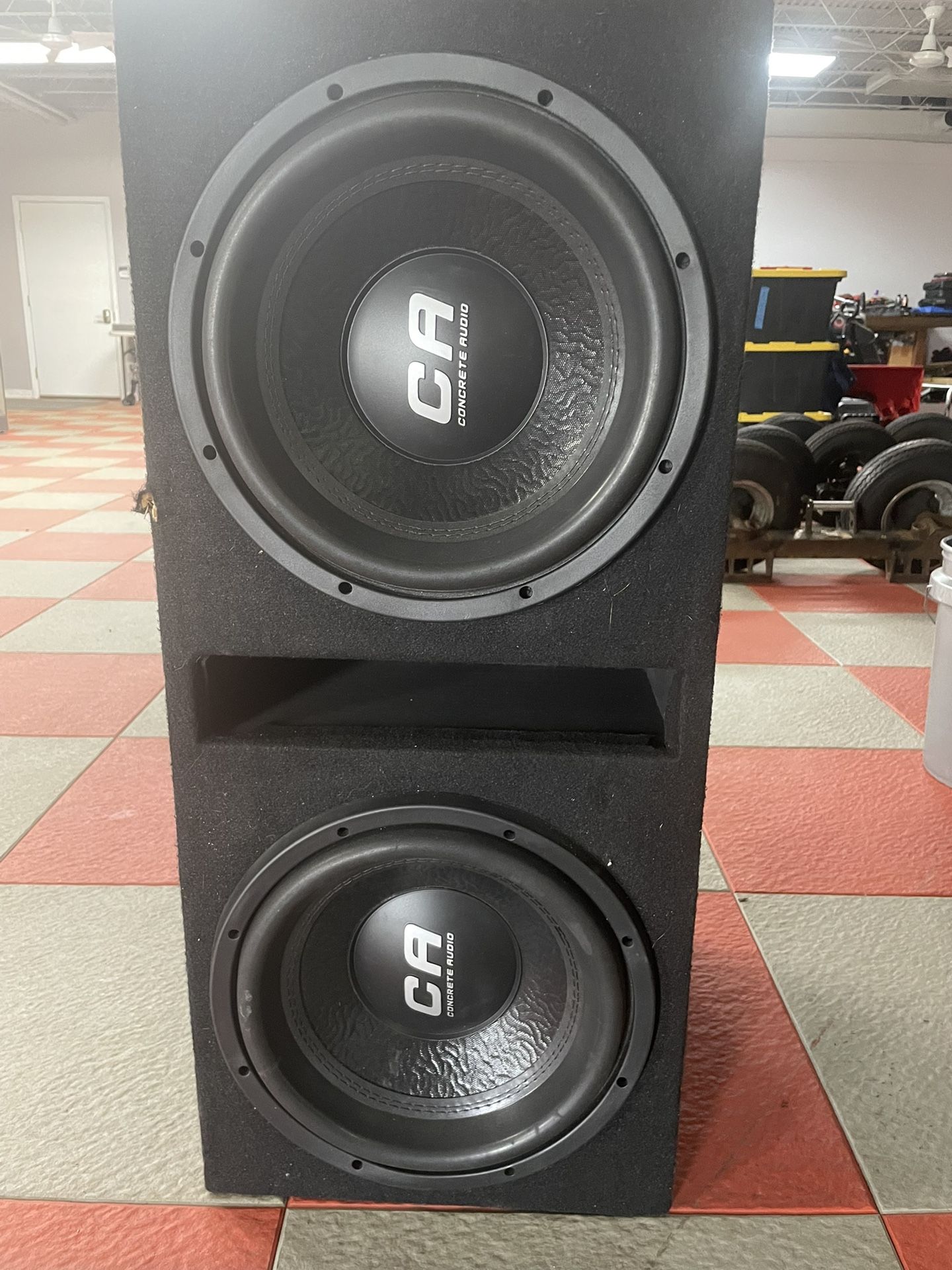 Concrete Audio 12” Subwoofers