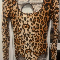 Animal Print Bodysuit Costume