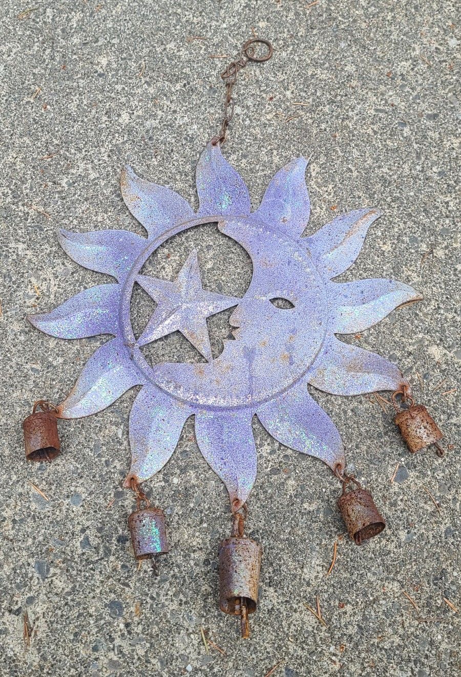Cute Sun/moon Yard Decor