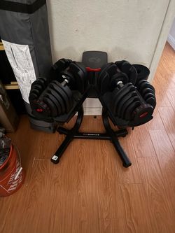 Bowflex adjustable dumbbells 10-90