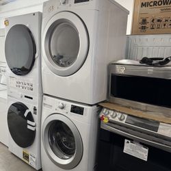 LG FRONT LOAD WASHER MACHINE WITH GAS DRYER