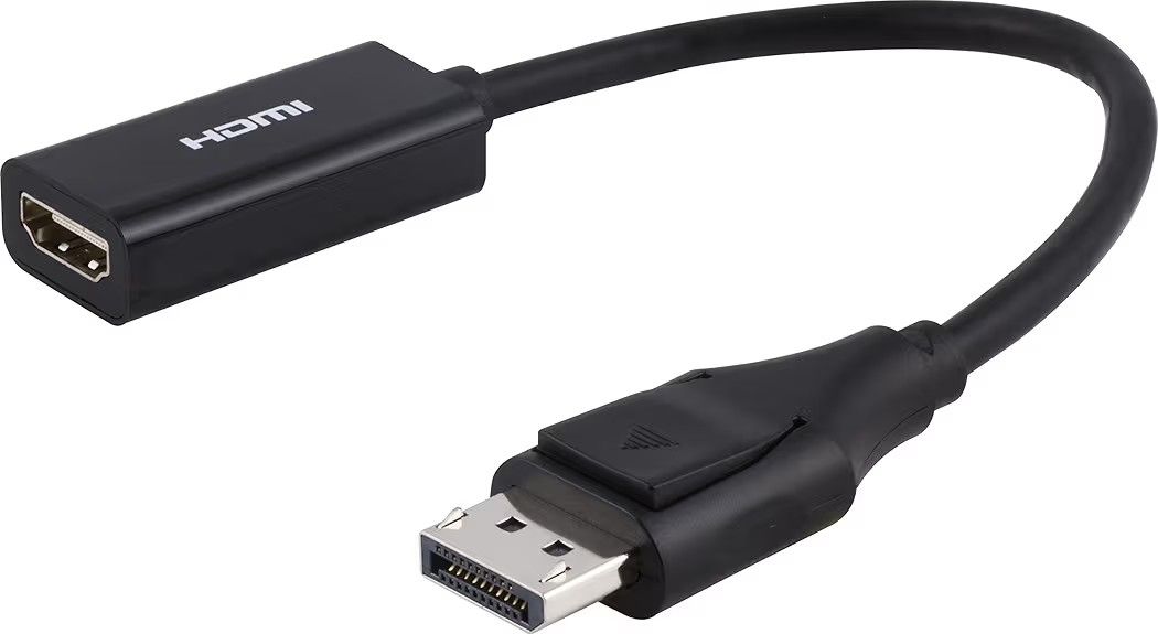 PHILIPS DisplayPort to HDMI Adapter, Unidirectional, Works with Laptops, Tablets, Full HD 1080p, 4K Ultra HD, Mac and PC Compatible, Compact Design, P