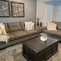 Sofa and Loveseat