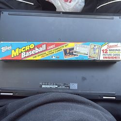 Micro baseball cards super rare & yes all cards are in there!