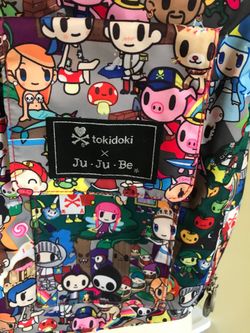 JUJUBE X TOKIDOKI Fairytella Minibe Backpack/Diaper Bag Looks NWOT Or EUC