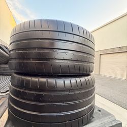 255/35/20 Michelin Pilot Sport 4s 60-70% Tread (2)