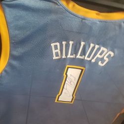 Chauncey Billups Signed Nuggets Jersey