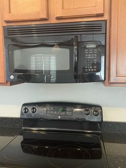 Ge Black Over the Range Microwave