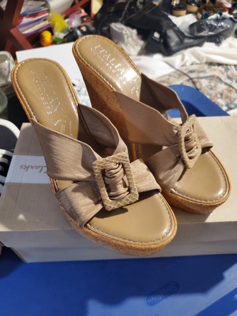 Size 8 Sandal Wedge Heels