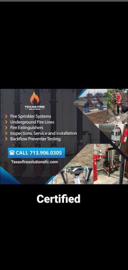 Fire sprinklers