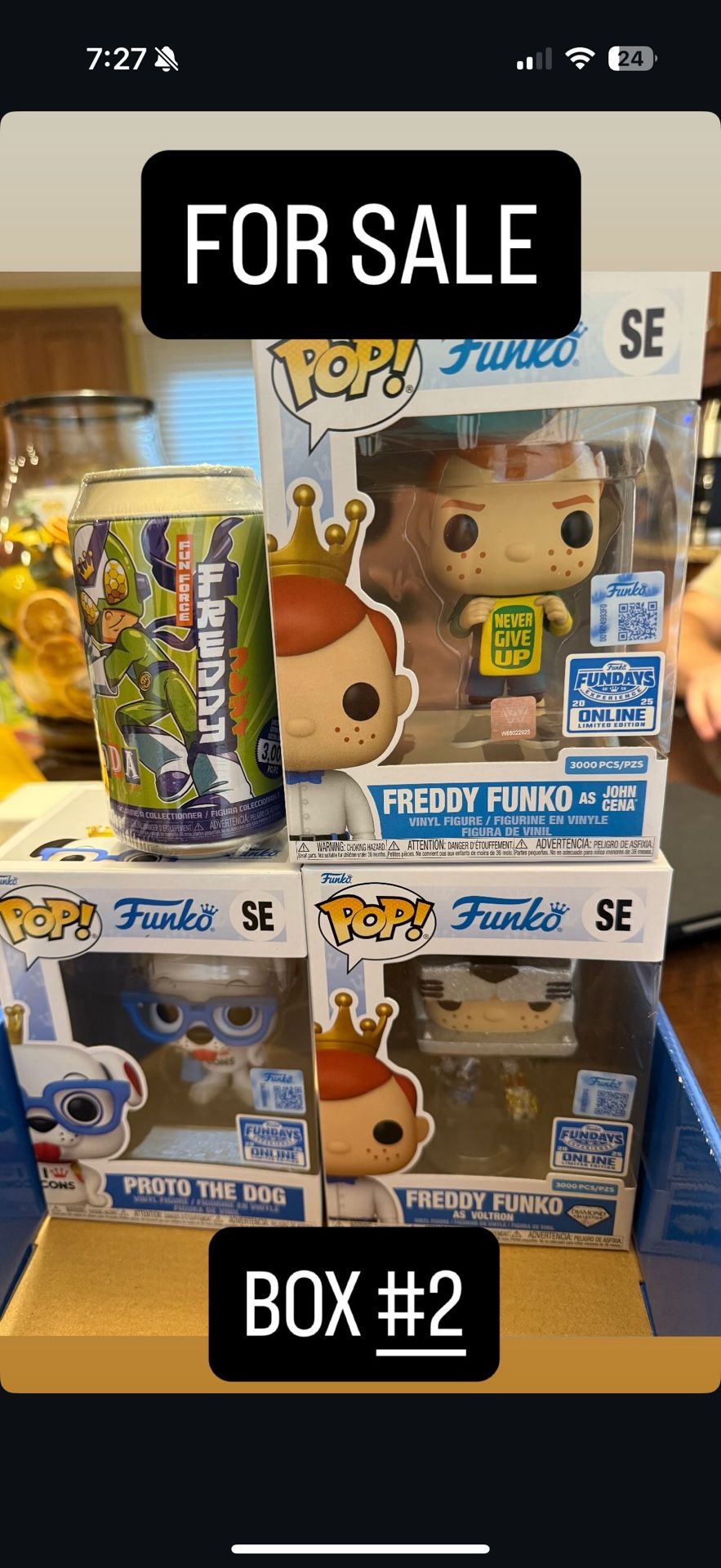 Funko Box of Fun (Prices Listed Below)