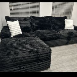 Brand New Super Plush Comfy Corduroy Sectional 