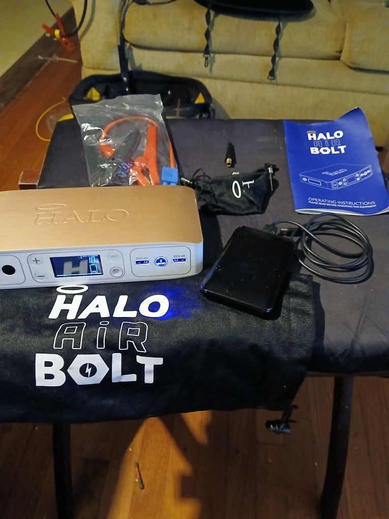 Halo Air Bolt Portable Power Jump Starter 
