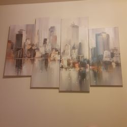 Brooklyn Bridge painting  Thumbnail