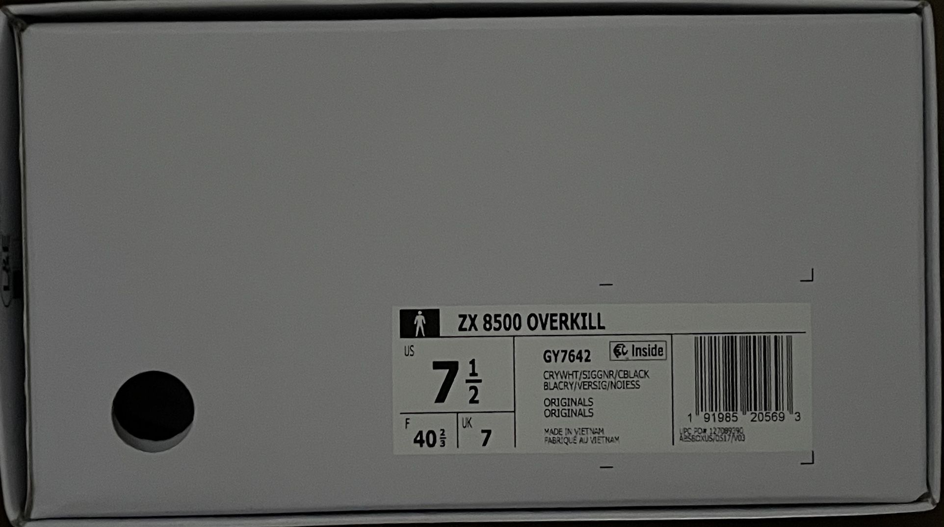 adidas ZX 8500 Overkill Graffiti Size M 7.5 & 10 GY7642 In Hand