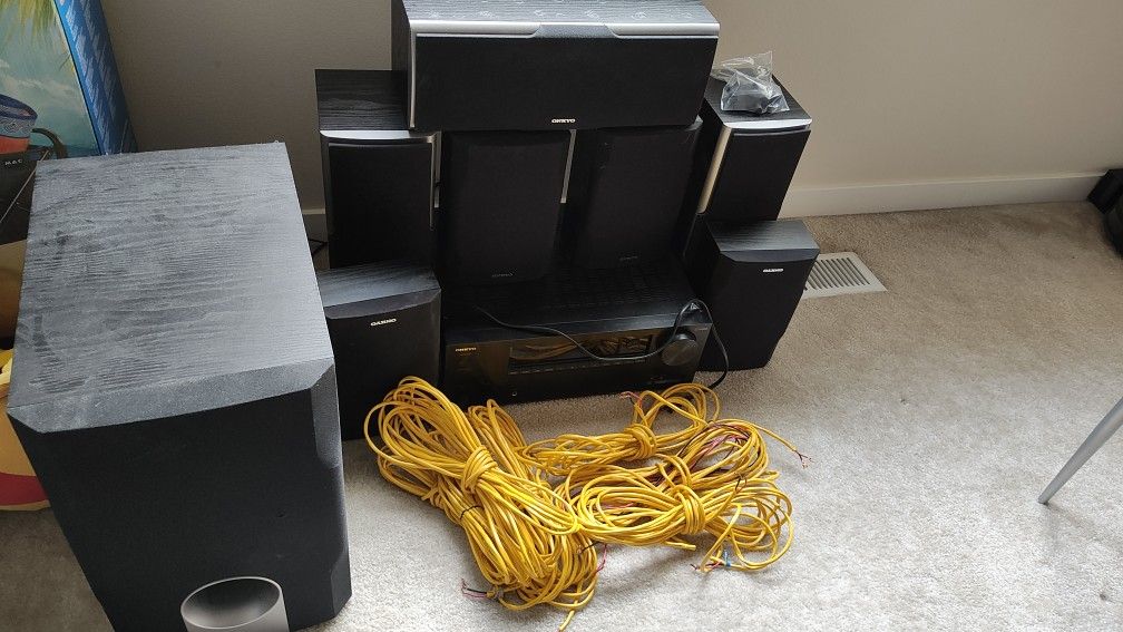 Onkyo TX-NR555 7.2 Surround System