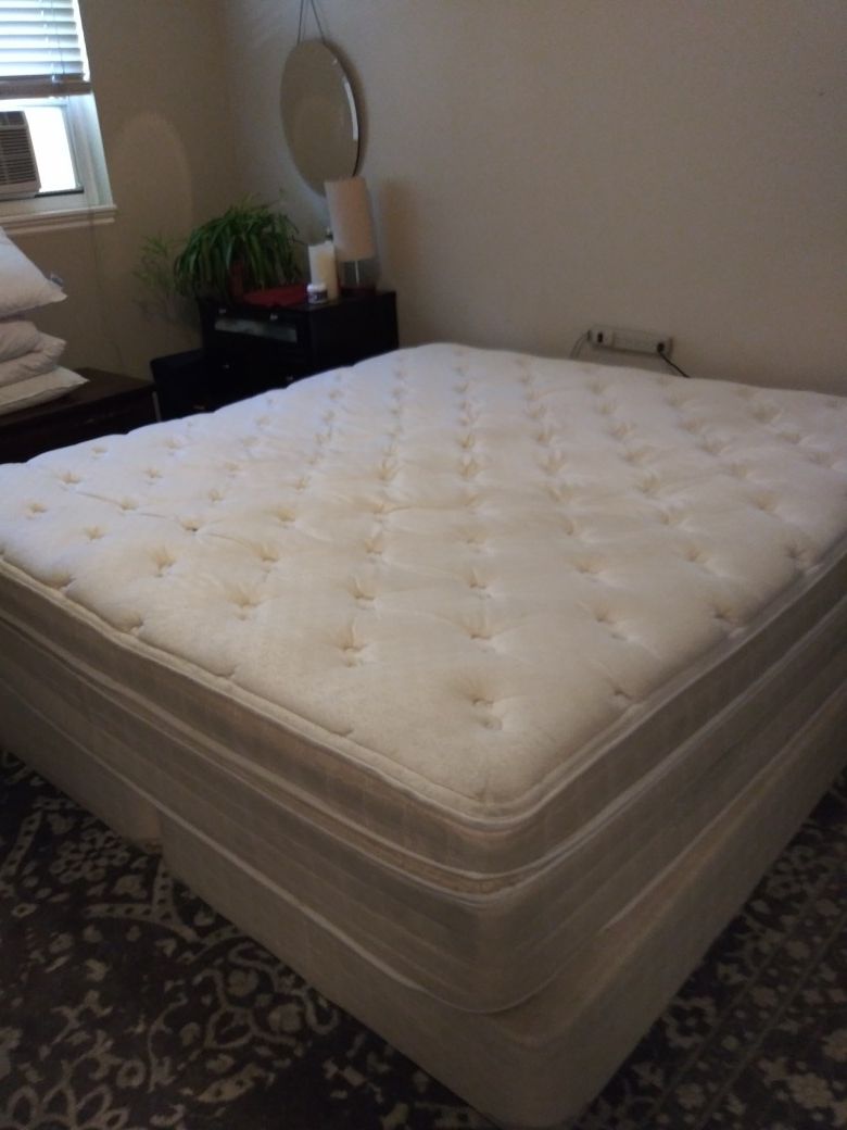Free king mattress and boxspring