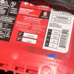Red Optima Battery 