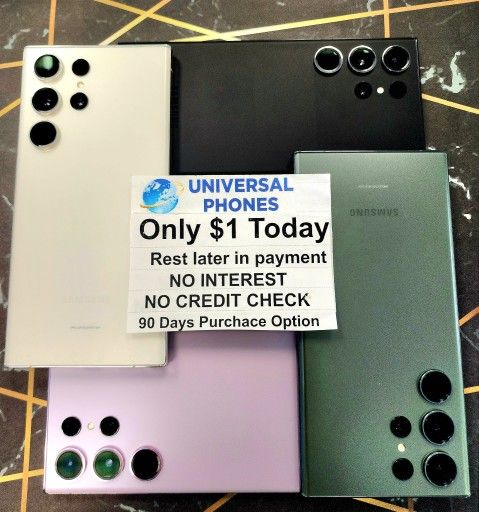 SAMSUNG GALAXY S22 ULTRA 5G 128GB UNLOCKED 90 DAYS WARRANTY $1