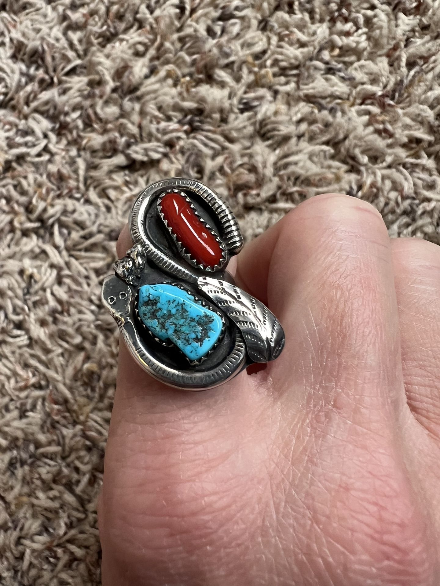 Sterling Silver Turquoise Ring 