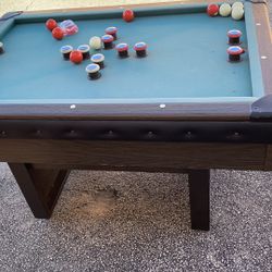 Bumper Pool Table 