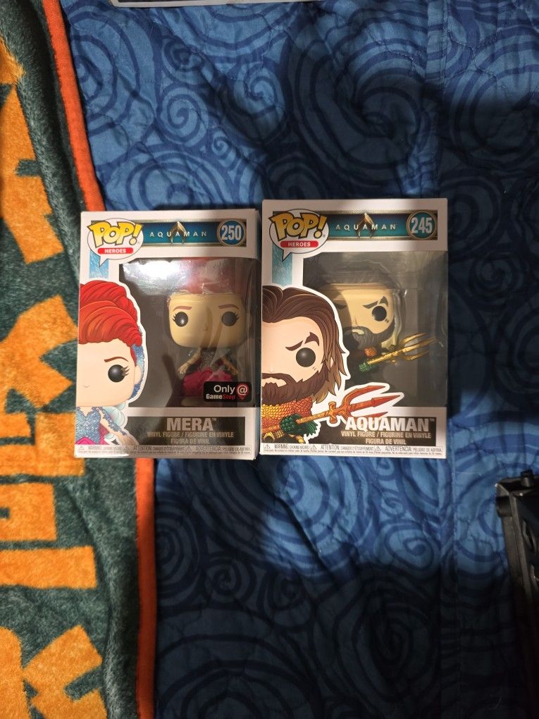 Aquaman And MERA FUNKO POP