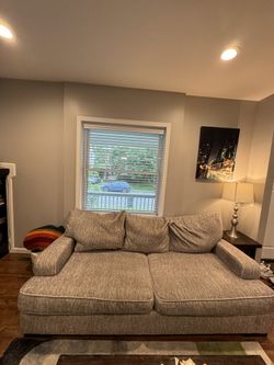 Wayfair Light Gray Couch