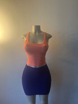 Orange Tank Top