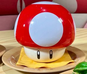 Super Mario Mushroom Soup Bowl