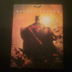 Batman Begins Blu Ray Steelbook 