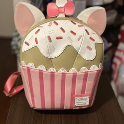 Marie Cat Cupcake Minnie Backpack 