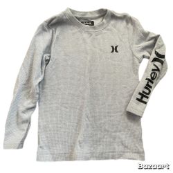 Sz 5/6 Boys Gray Hurley SweatShirt NWOT