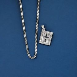 Stainless Steel Pendent And Chain 24"