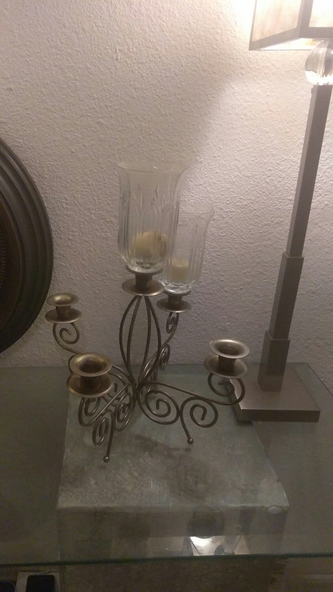 HOME INTERIOR CANDLE HOLDER